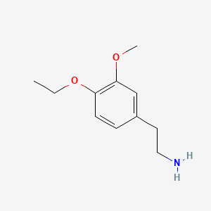 molecular formula C11H17NO2 B1584435 4-Ethoxy-3-methoxyphenethylamine CAS No. 36377-59-0