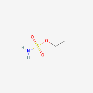 molecular formula C2H7NO3S B1584438 Sulfamic acid, ethyl ester CAS No. 4403-49-0