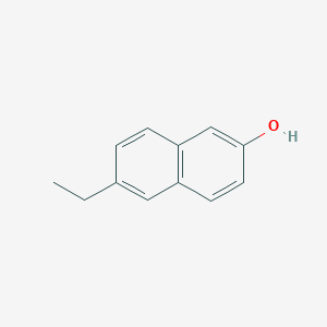molecular formula C12H12O B158444 6-乙基-2-萘酚 CAS No. 1999-64-0