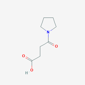 molecular formula C8H13NO3 B1584440 4-Oxo-4-(pyrrolidin-1-yl)butanoic acid CAS No. 69338-35-8