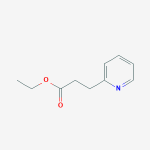 molecular formula C10H13NO2 B1584445 Ethyl 3-(pyridin-2-YL)propanoate CAS No. 2739-74-4