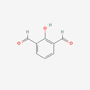 molecular formula C8H6O3 B1584447 2-Hydroxyisophthalaldehyde CAS No. 3328-69-6
