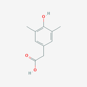 molecular formula C10H12O3 B158445 2-(4-Hydroxy-3,5-dimethylphenyl)acetic acid CAS No. 1989-73-7
