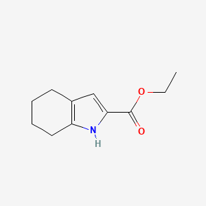 molecular formula C11H15NO2 B1584450 ethyl 4,5,6,7-tetrahydro-1H-indole-2-carboxylate CAS No. 65880-18-4