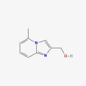 molecular formula C9H10N2O B1584459 (5-Methylimidazo[1,2-a]pyridin-2-yl)methanol CAS No. 872363-02-5