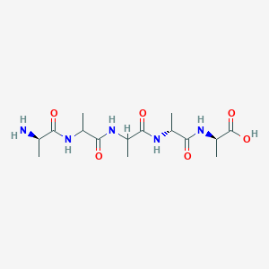 molecular formula C15H27N5O6 B158446 Penta-alanine CAS No. 10183-34-3