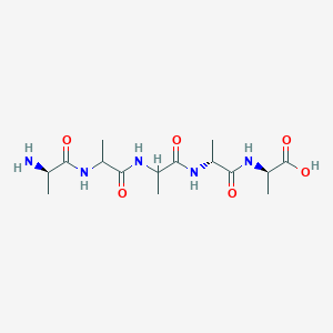 molecular formula C15H27N5O6 B158446 H-Ala-Ala-Ala-Ala-Ala-OH CAS No. 10183-34-3