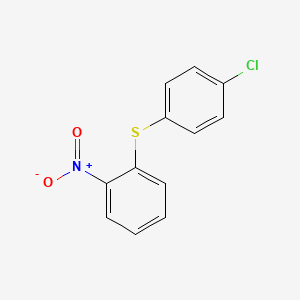 molecular formula C12H8ClNO2S B1584462 2-Nitro-4'-chloro diphenyl sulfide CAS No. 6764-10-9