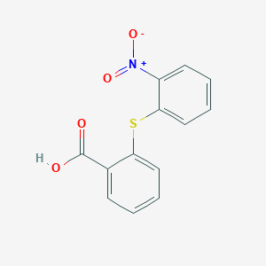 molecular formula C13H9NO4S B1584463 2-((2-Nitrophenyl)thio)benzoic acid CAS No. 19806-43-0