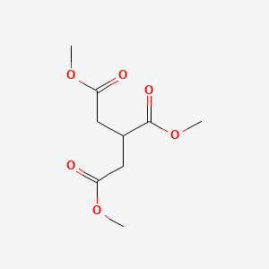molecular formula C9H14O6 B1584464 Trimethyl 1,2,3-propanetricarboxylate CAS No. 6138-26-7