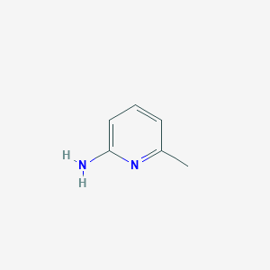molecular formula C6H8N2 B158447 2-Amino-6-methylpyridine CAS No. 1824-81-3