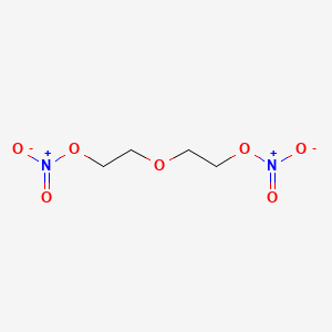 molecular formula C4H8N2O7<br>O2NOC2H4OC2H4ONO2<br>C4H8N2O7 B1584477 Diethylene glycol dinitrate CAS No. 693-21-0