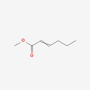 molecular formula C7H12O2 B1584480 Methyl 2-hexenoate CAS No. 2396-77-2
