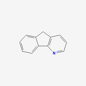 molecular formula C12H9N B1584491 5H-Indeno[1,2-b]pyridine CAS No. 244-99-5