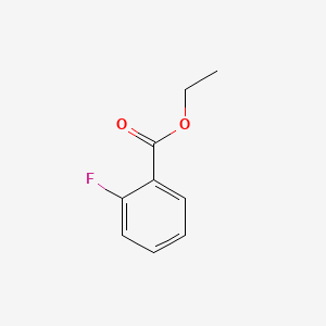 molecular formula C9H9FO2 B1584495 Ethyl 2-fluorobenzoate CAS No. 443-26-5