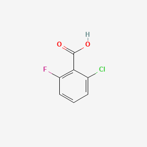 molecular formula C7H4ClFO2 B1584496 2-氯-6-氟苯甲酸 CAS No. 434-75-3