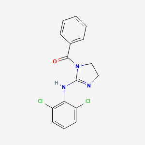 molecular formula C16H13Cl2N3O B1584500 Benclonidine CAS No. 57647-79-7