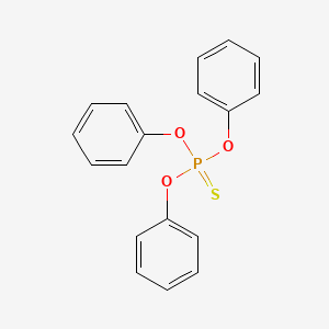 molecular formula C18H15O3PS B1584501 O,O,O-Triphenyl phosphorothioate CAS No. 597-82-0