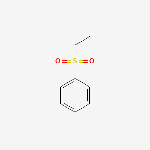 molecular formula C8H10O2S B1584502 Ethyl phenyl sulfone CAS No. 599-70-2