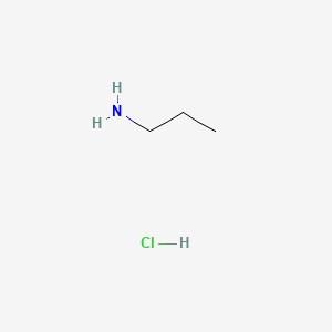 molecular formula C3H10ClN B1584514 Propylamine hydrochloride CAS No. 556-53-6