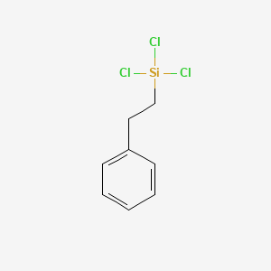 molecular formula C8H9Cl3Si B1584519 三氯(苯乙基)硅烷 CAS No. 940-41-0