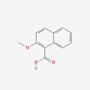 molecular formula C12H10O3 B1584521 2-Methoxy-1-naphthoic acid CAS No. 947-62-6