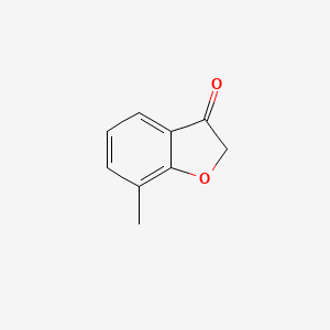 molecular formula C9H8O2 B1584530 7-Methylbenzofuran-3(2H)-one CAS No. 669-04-5