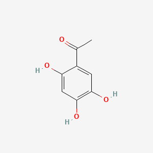 molecular formula C8H8O4 B1584532 1-(2,4,5-Trihydroxyphenyl)ethanone CAS No. 1818-27-5