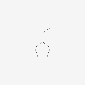 molecular formula C7H12 B1584536 Ethylidenecyclopentane CAS No. 2146-37-4