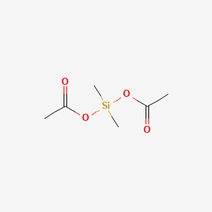 molecular formula C6H12O4Si B1584538 Diacetoxydimethylsilane CAS No. 2182-66-3