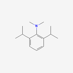 molecular formula C14H23N B1584544 2,6-二异丙基-N,N-二甲基苯胺 CAS No. 2909-77-5