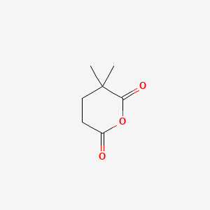 molecular formula C7H10O3 B1584545 2,2-Dimethylglutaric anhydride CAS No. 2938-48-9