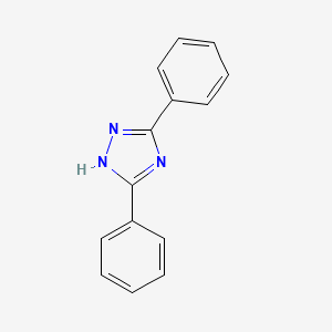 molecular formula C14H11N3 B1584550 3,5-Diphenyl-4H-1,2,4-triazole CAS No. 2039-06-7