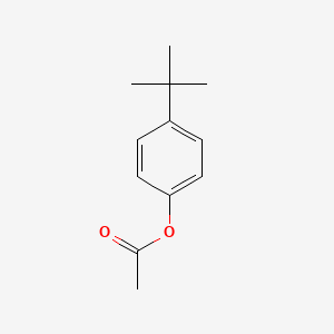 molecular formula C12H16O2 B1584552 4-叔丁基苯基乙酸酯 CAS No. 3056-64-2