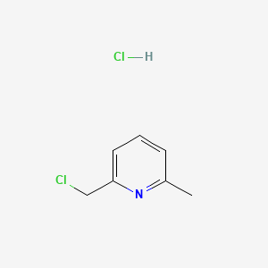 molecular formula C7H9Cl2N B1584553 2-(Chloromethyl)-6-methylpyridine hydrochloride CAS No. 3099-30-7
