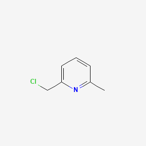 molecular formula C7H8ClN B1584554 2-(Chloromethyl)-6-methylpyridine CAS No. 3099-29-4