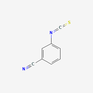 molecular formula C8H4N2S B1584555 3-Cyanophenyl isothiocyanate CAS No. 3125-78-8