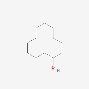 molecular formula C12H24O B158456 环十二醇 CAS No. 1724-39-6