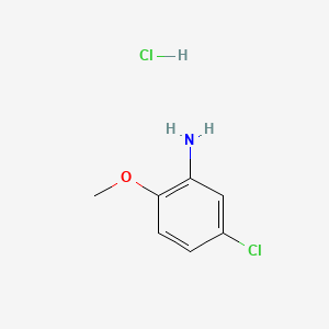 molecular formula C7H9Cl2NO B1584564 5-氯-2-甲氧基苯胺盐酸盐 CAS No. 4274-03-7