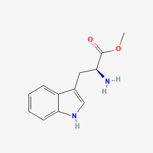molecular formula C12H14N2O2 B1584566 L-色氨酸甲酯 CAS No. 4299-70-1