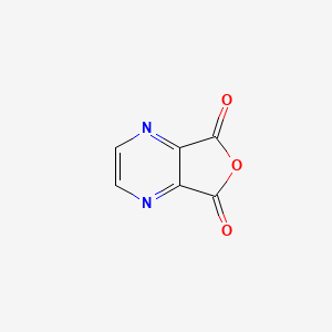 molecular formula C6H2N2O3 B1584572 Furo[3,4-b]pyrazine-5,7-dione CAS No. 4744-50-7