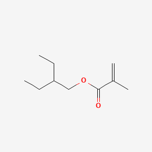 molecular formula C10H18O2 B1584575 甲基丙烯酸 2-乙基丁酯 CAS No. 5138-86-3