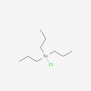 molecular formula C9H21ClSn B1584580 Tripropyltin chloride CAS No. 2279-76-7