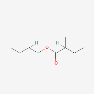 molecular formula C10H20O2 B1584582 2-Methylbutyl 2-methylbutyrate CAS No. 2445-78-5