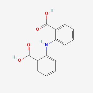 molecular formula C14H11NO4 B1584591 2,2'-Iminodibenzoic acid CAS No. 579-92-0