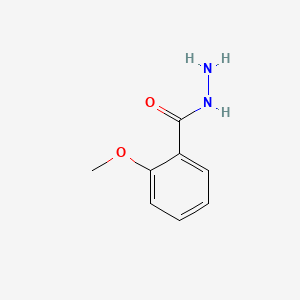 molecular formula C8H10N2O2 B1584607 2-Methoxybenzhydrazide CAS No. 7466-54-8