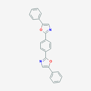 molecular formula C24H16N2O2 B158461 1,4-Di(5-Phenyl-2-oxazolyl)benzene CAS No. 1806-34-4