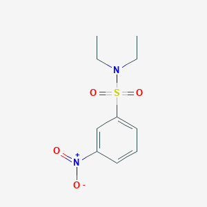molecular formula C10H14N2O4S B1584617 N,N-二乙基-3-硝基苯磺酰胺 CAS No. 6335-26-8
