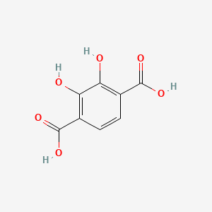 molecular formula C8H6O6 B1584620 2,3-Dihydroxyterephthalic acid CAS No. 19829-72-2