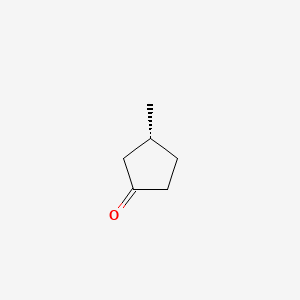 molecular formula C6H10O B1584624 (R)-(+)-3-Methylcyclopentanone CAS No. 6672-30-6